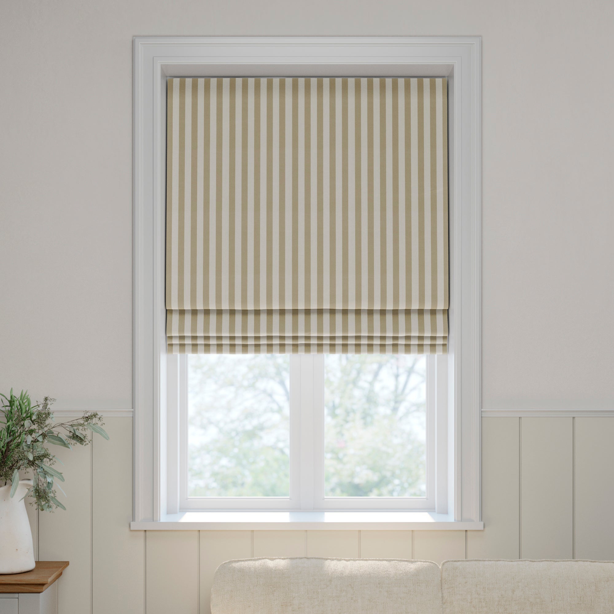 Emily Bond Elliot Made to Measure Roman Blind Emily Bond Elliot Linen