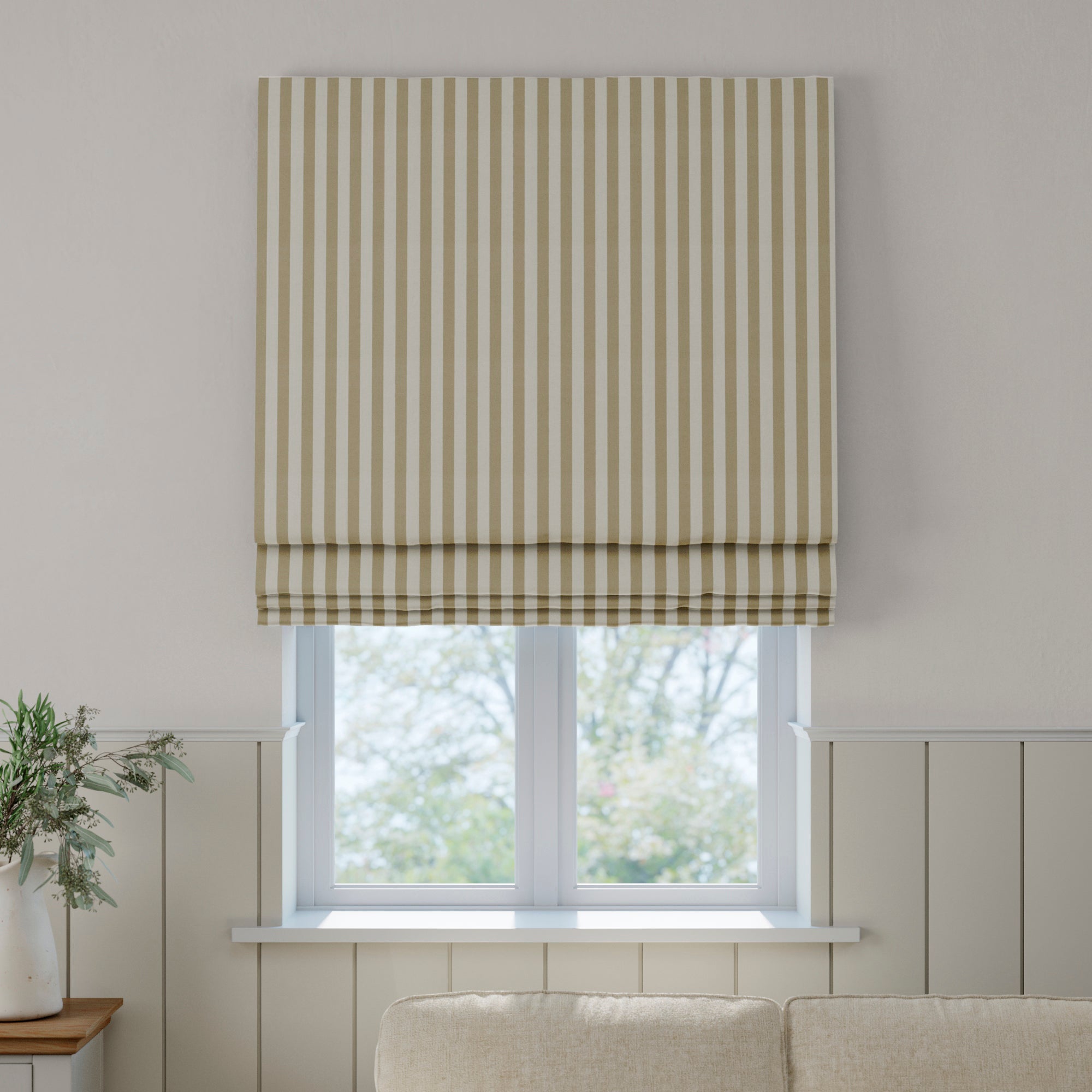 Emily Bond Elliot Made to Measure Roman Blind Emily Bond Elliot Linen