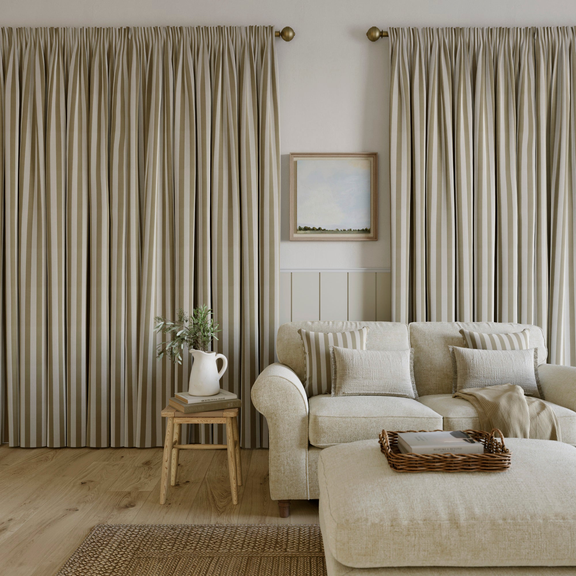 Emily Bond Elliot Made to Measure Curtains Emily Bond Elliot Linen