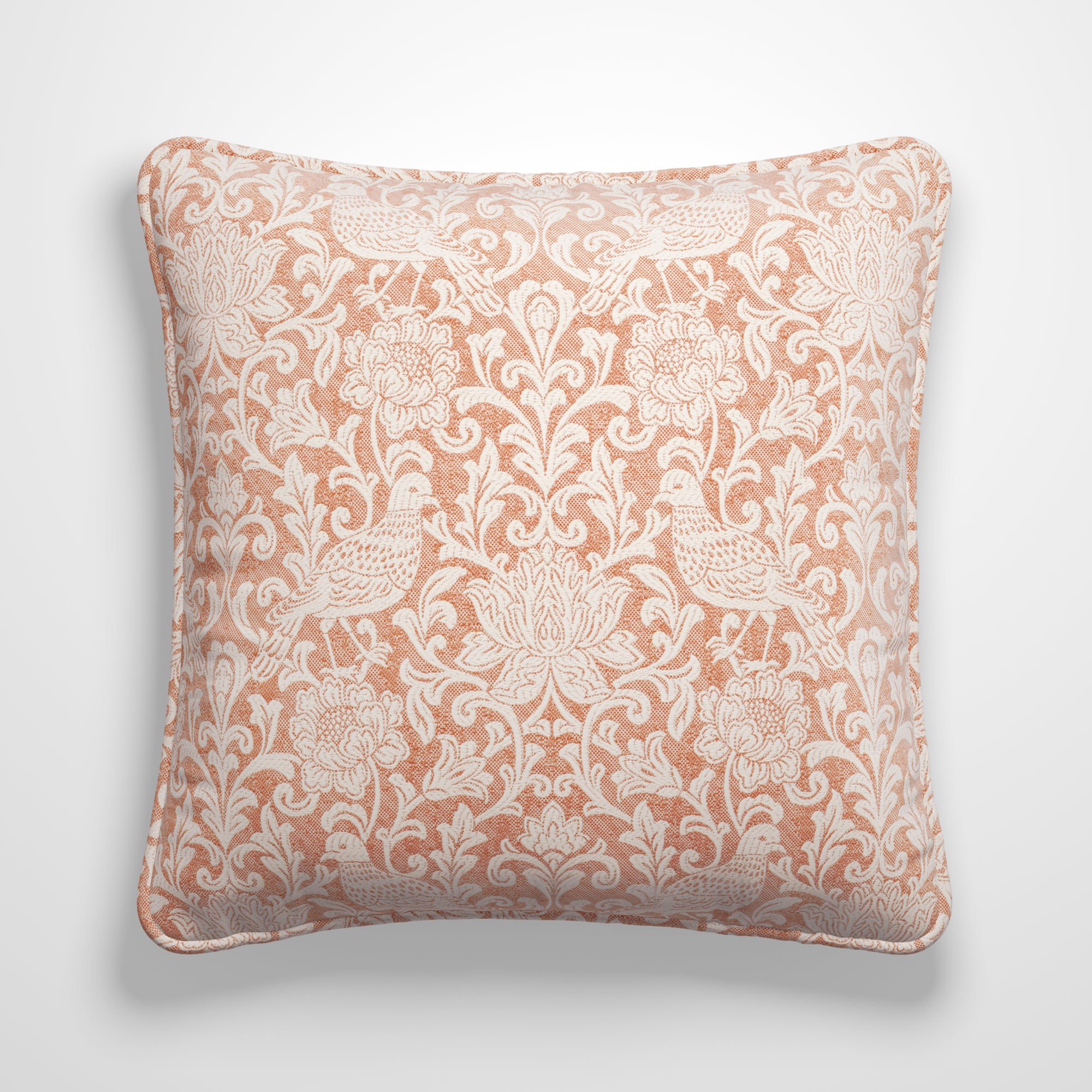 Vichy Made to Order Cushion Cover Vichy Burnt Orange