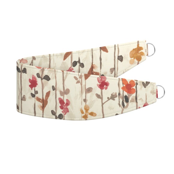 Woodland Floral Made to Order Tieback Woodland Floral Raspberry