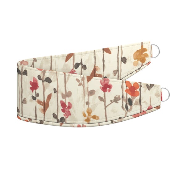 Woodland Floral Made to Order Tieback Woodland Floral Raspberry