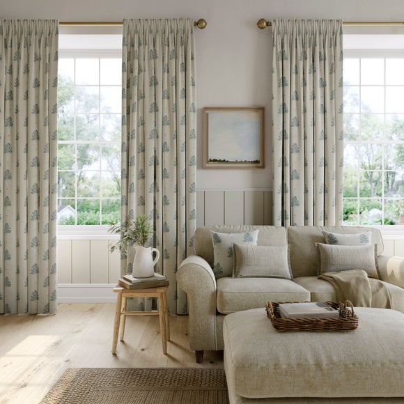 Emily Bond Zachary Made to Measure Curtains Emily Bond Zachary Indigo