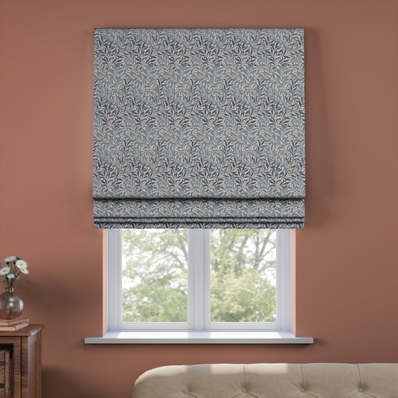 William Morris At Home Willow Bough Made To Measure Roman Blind William Morris Willow Bough Woven Ink