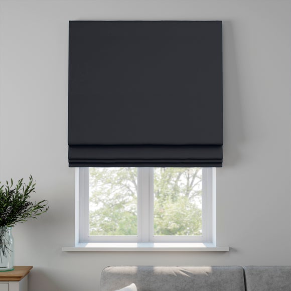 Panama Plain Made to Measure Roman Blind Panama Ink