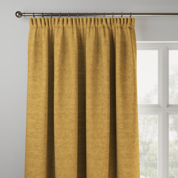 Luxury Velvet Made to Measure Curtains Lux Velvet Antique Gold