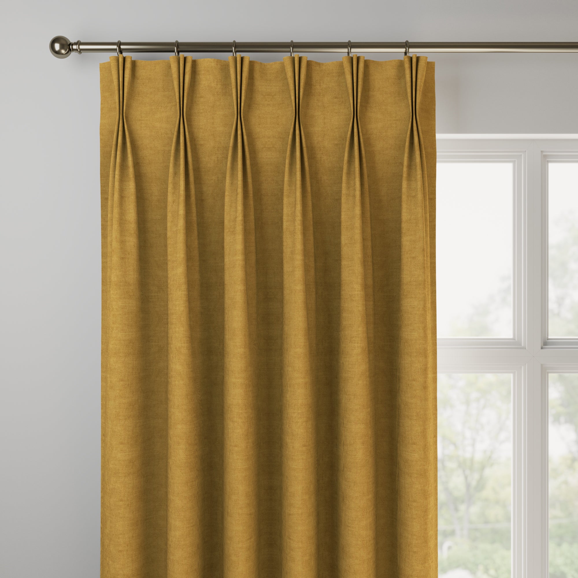 Luxury Velvet Made to Measure Curtains Lux Velvet Antique Gold