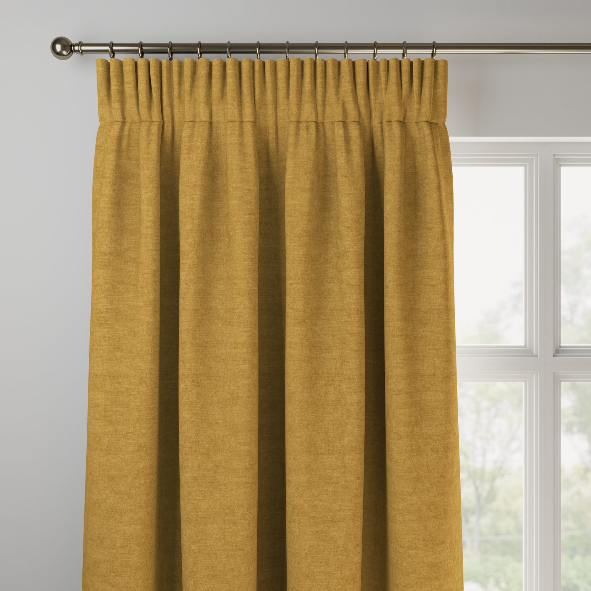 Luxury Velvet Made to Measure Curtains Lux Velvet Antique Gold