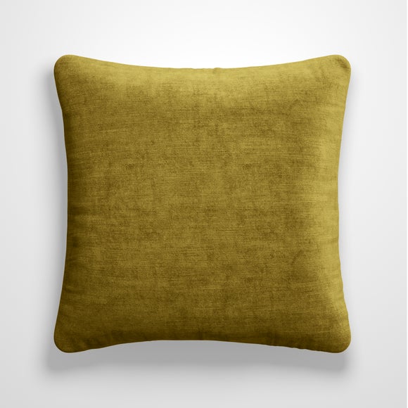 Luxury Velvet Made to Order Cushion Cover Lux Velvet Ochre