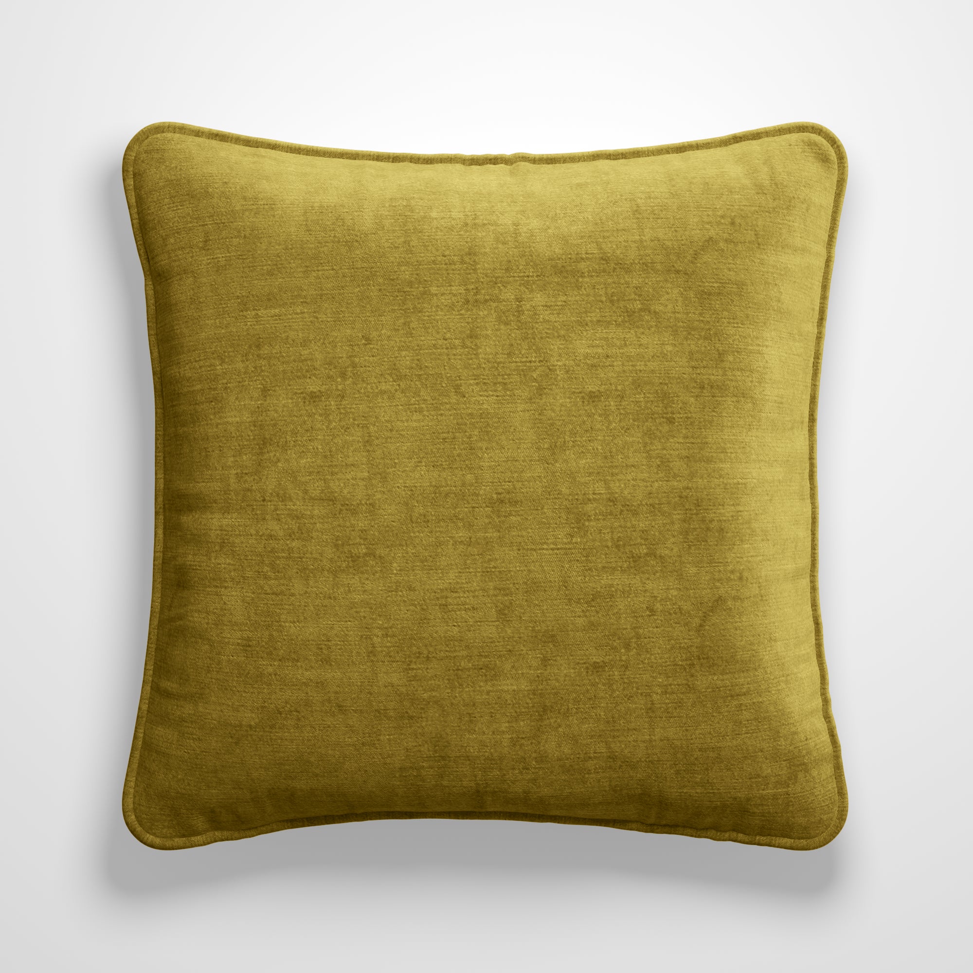 Luxury Velvet Made to Order Cushion Cover Lux Velvet Ochre