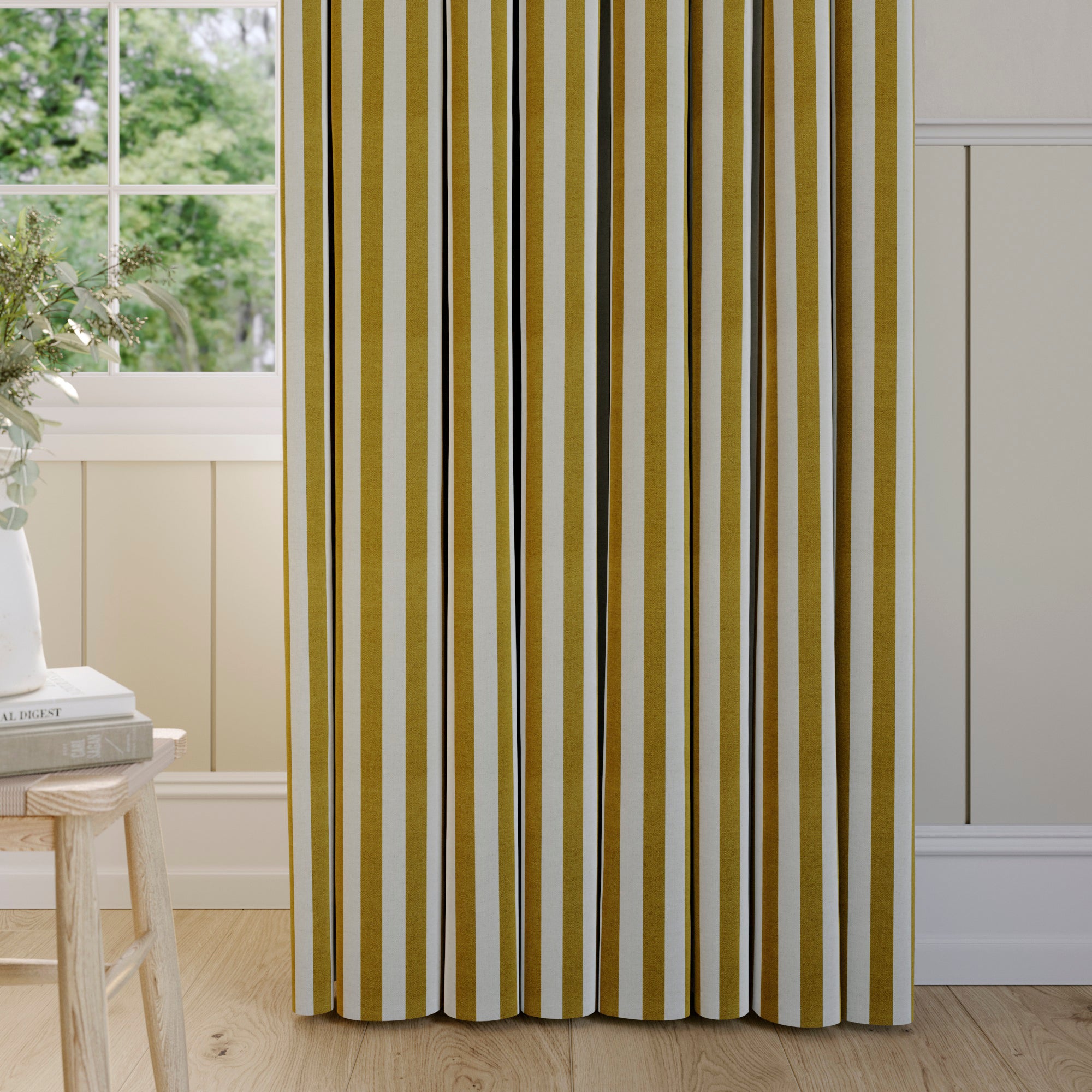 Emily Bond Elliot Made to Measure Curtains Emily Bond Elliot Ochre