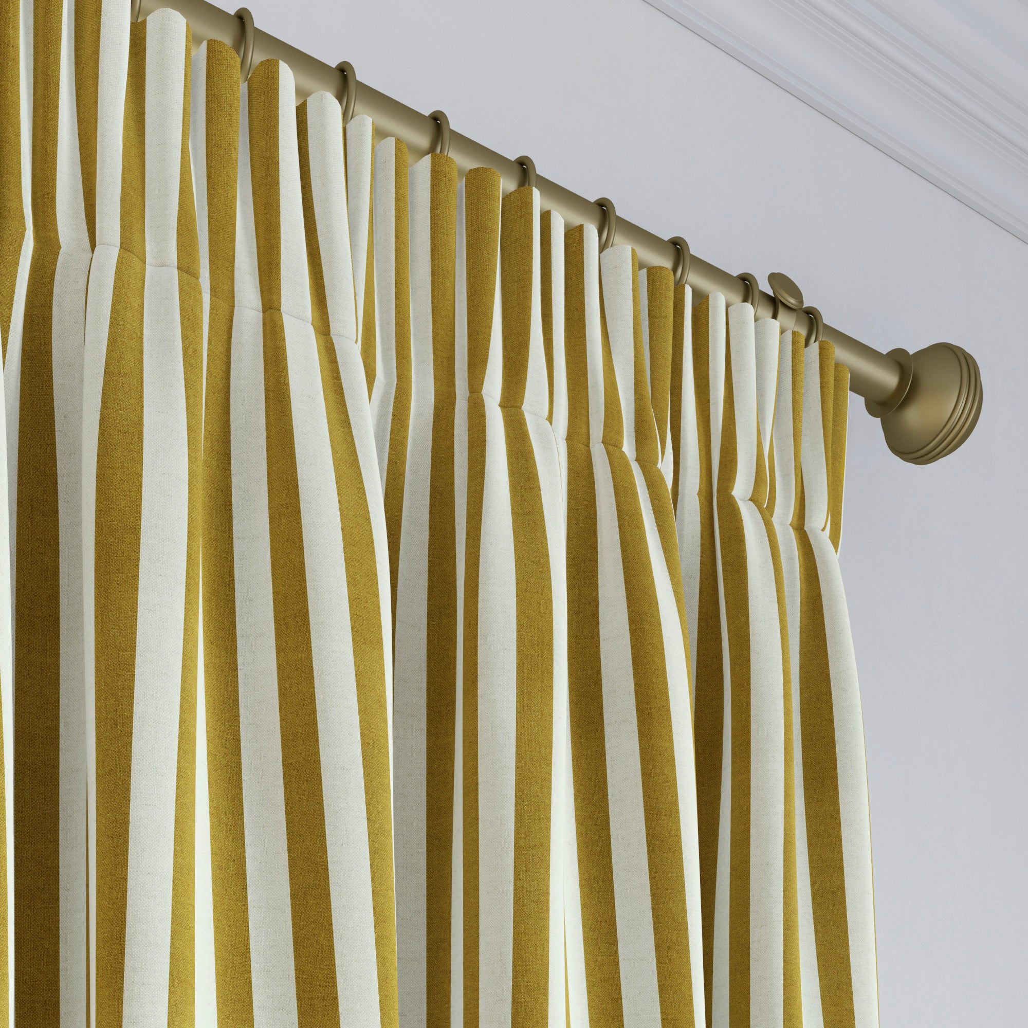 Emily Bond Elliot Made to Measure Curtains Emily Bond Elliot Ochre