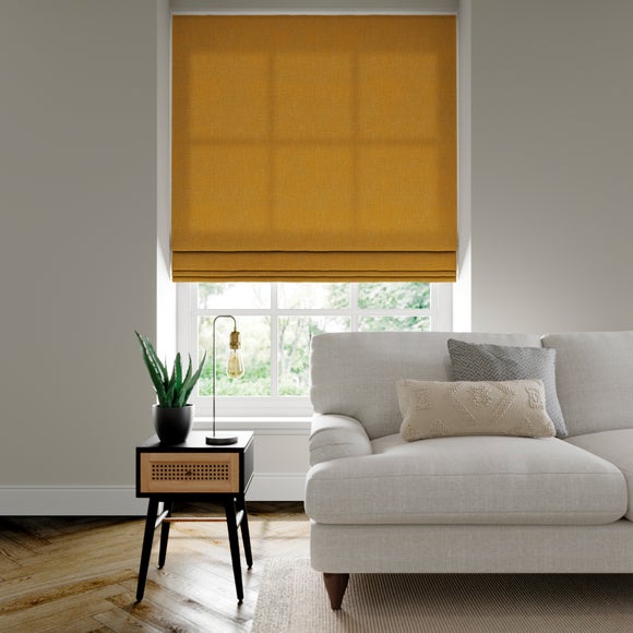 Lienna Made to Measure Roman Blind Lienna Ochre