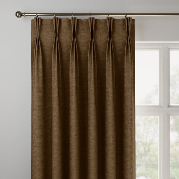 Luxury Velvet Made to Measure Curtains Lux Velvet Hickory