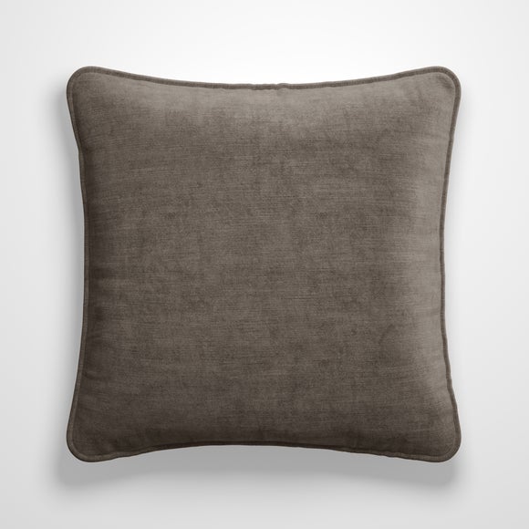 Luxury Velvet Made to Order Cushion Cover Lux Velvet Pewter