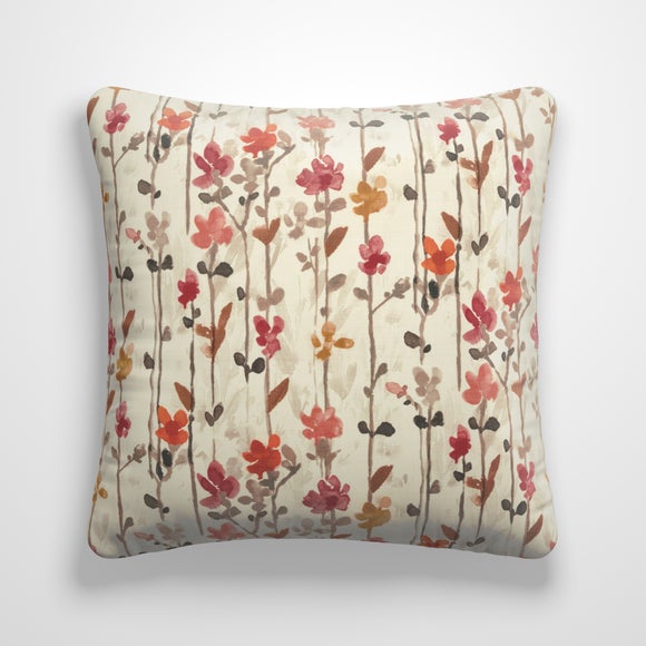 Woodland Floral Made to Order Cushion Cover Woodland Floral Raspberry