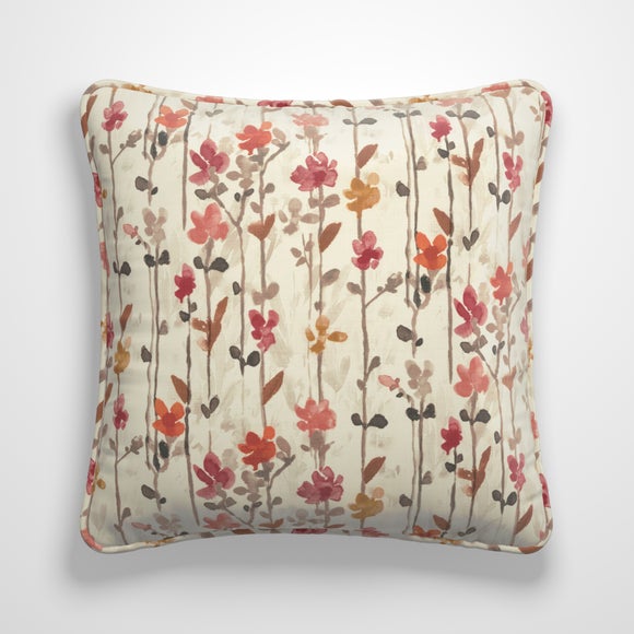 Woodland Floral Made to Order Cushion Cover Woodland Floral Raspberry