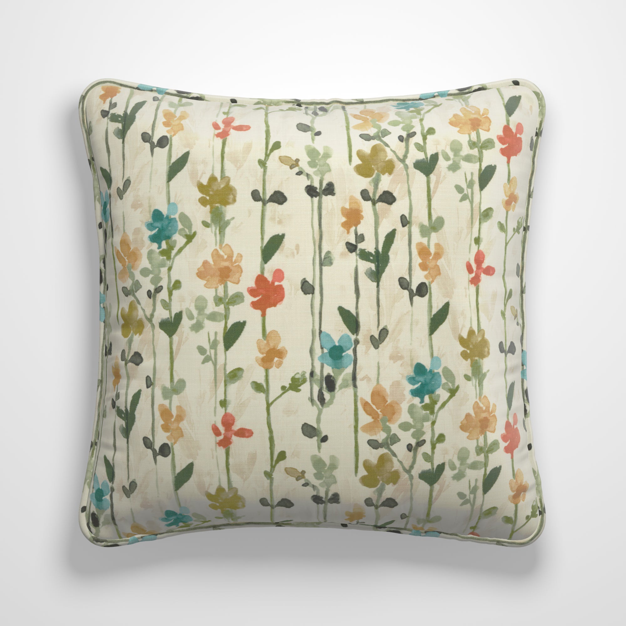 Woodland Floral Made to Order Cushion Cover Woodland Floral Green