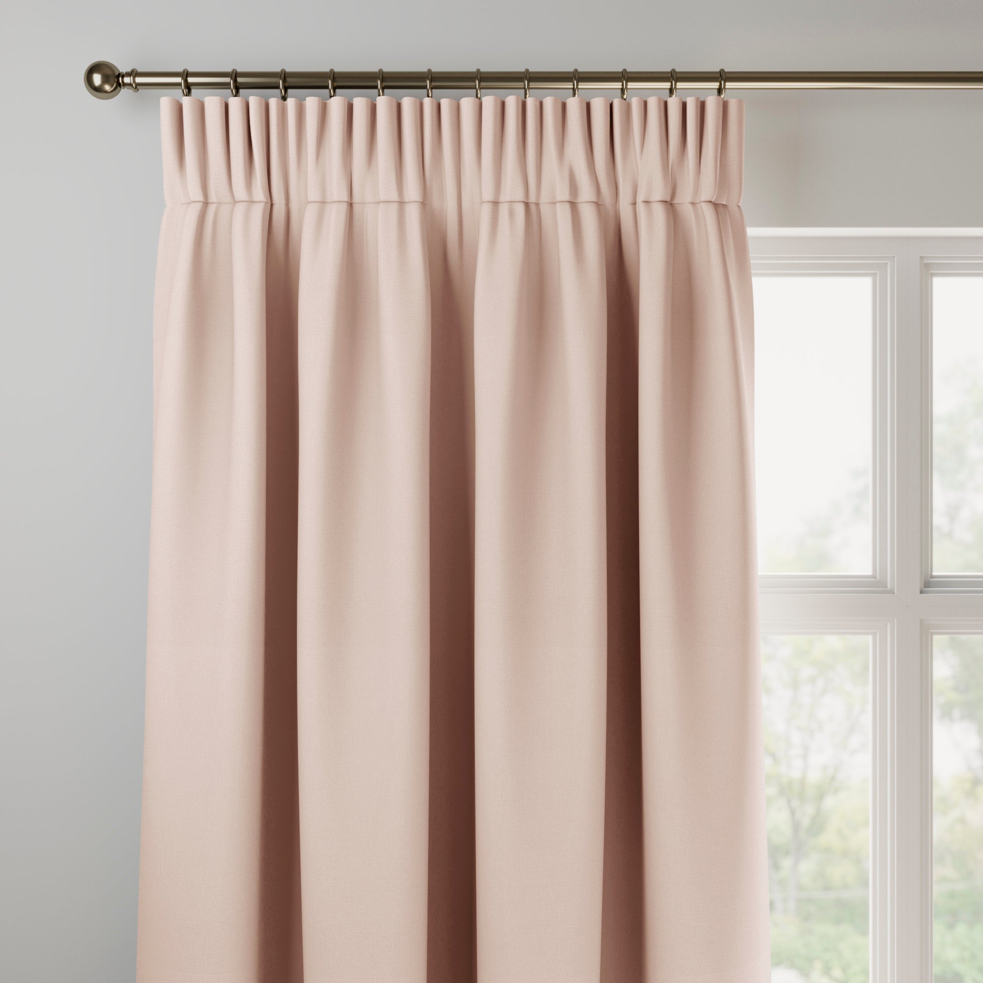 Panama Made to Measure Curtains Panama Blush