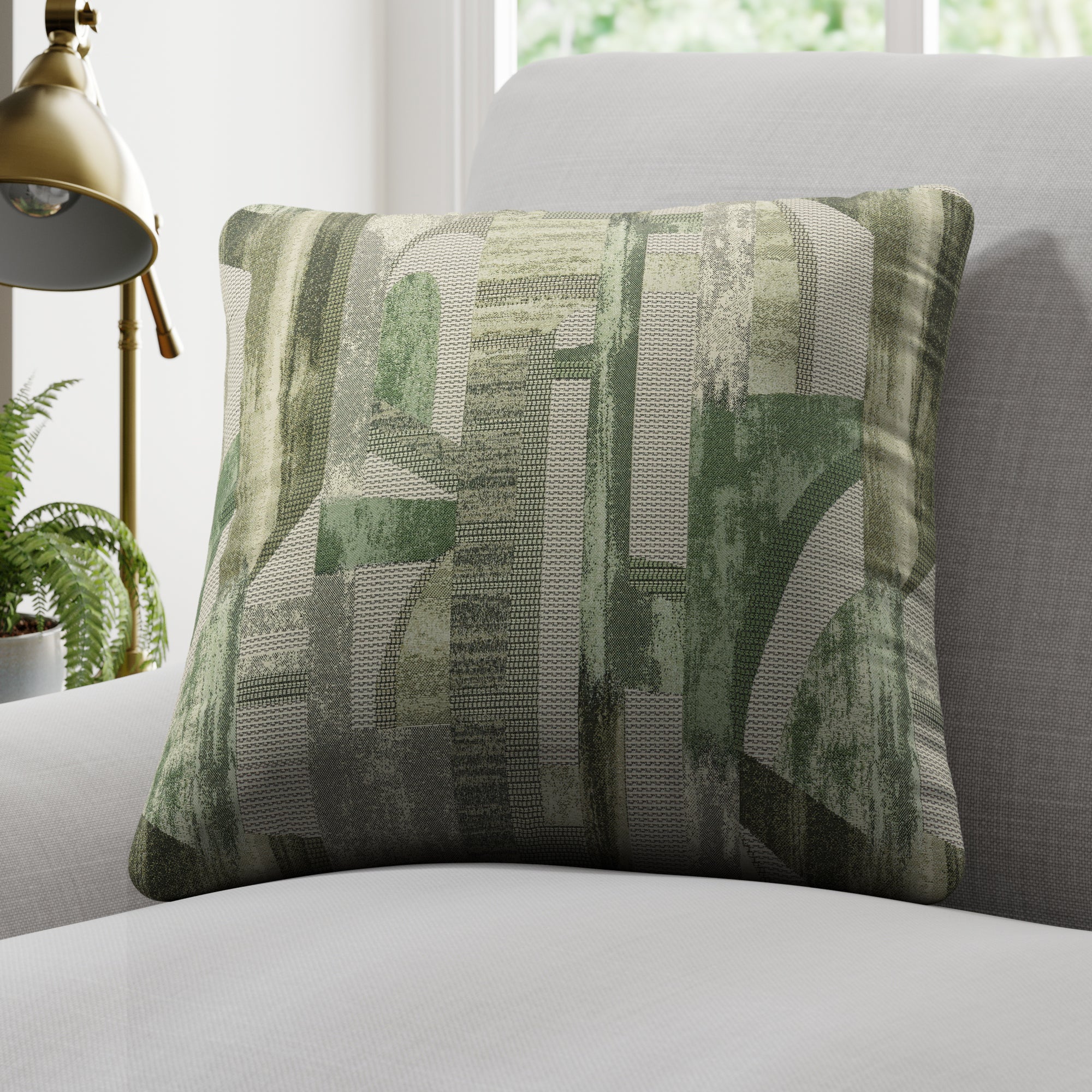 Dessau Made to Order Cushion Cover Dessau Green