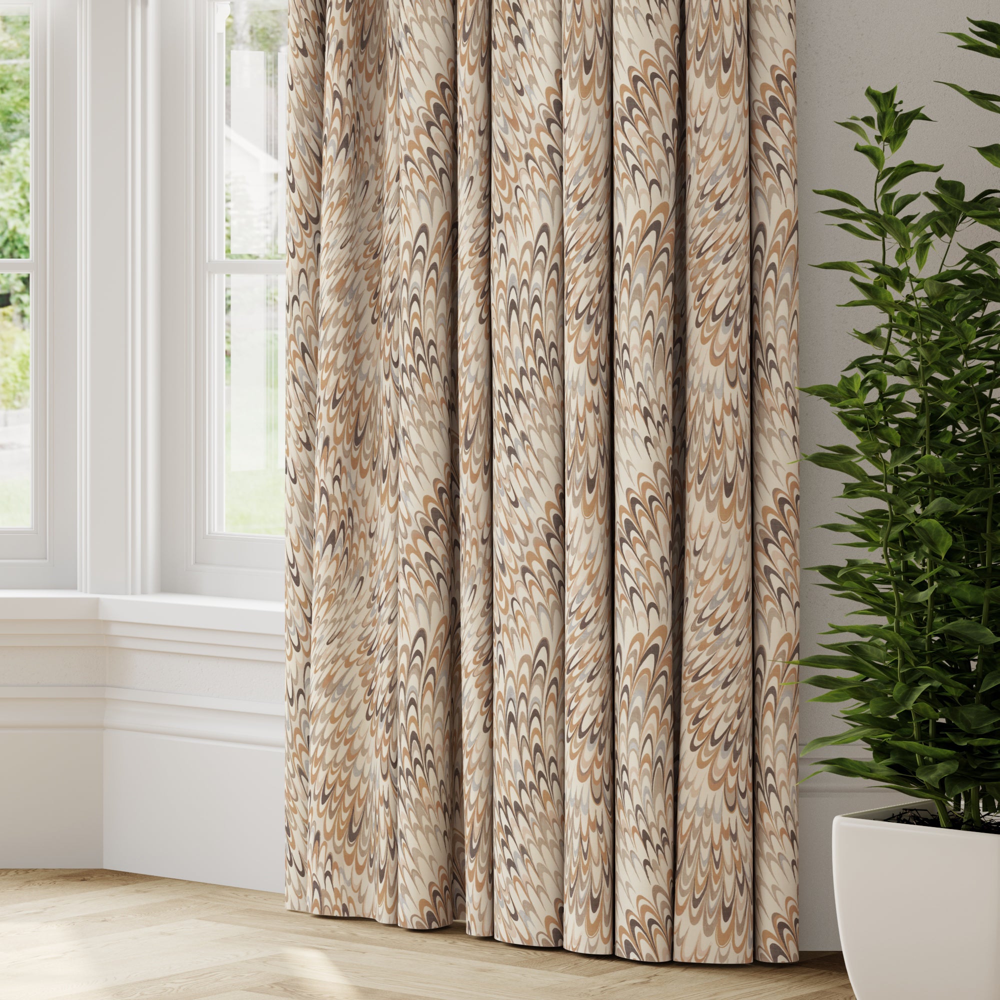 Cara Made to Measure Curtains Cara Opal