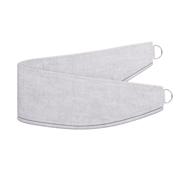 Luxury Velvet Made to Order Tieback Lux Velvet White