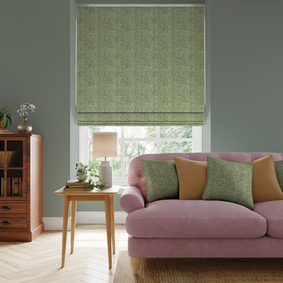 William Morris at Home Marigold Made to Measure Roman Blind William Morris Marigold Fennel