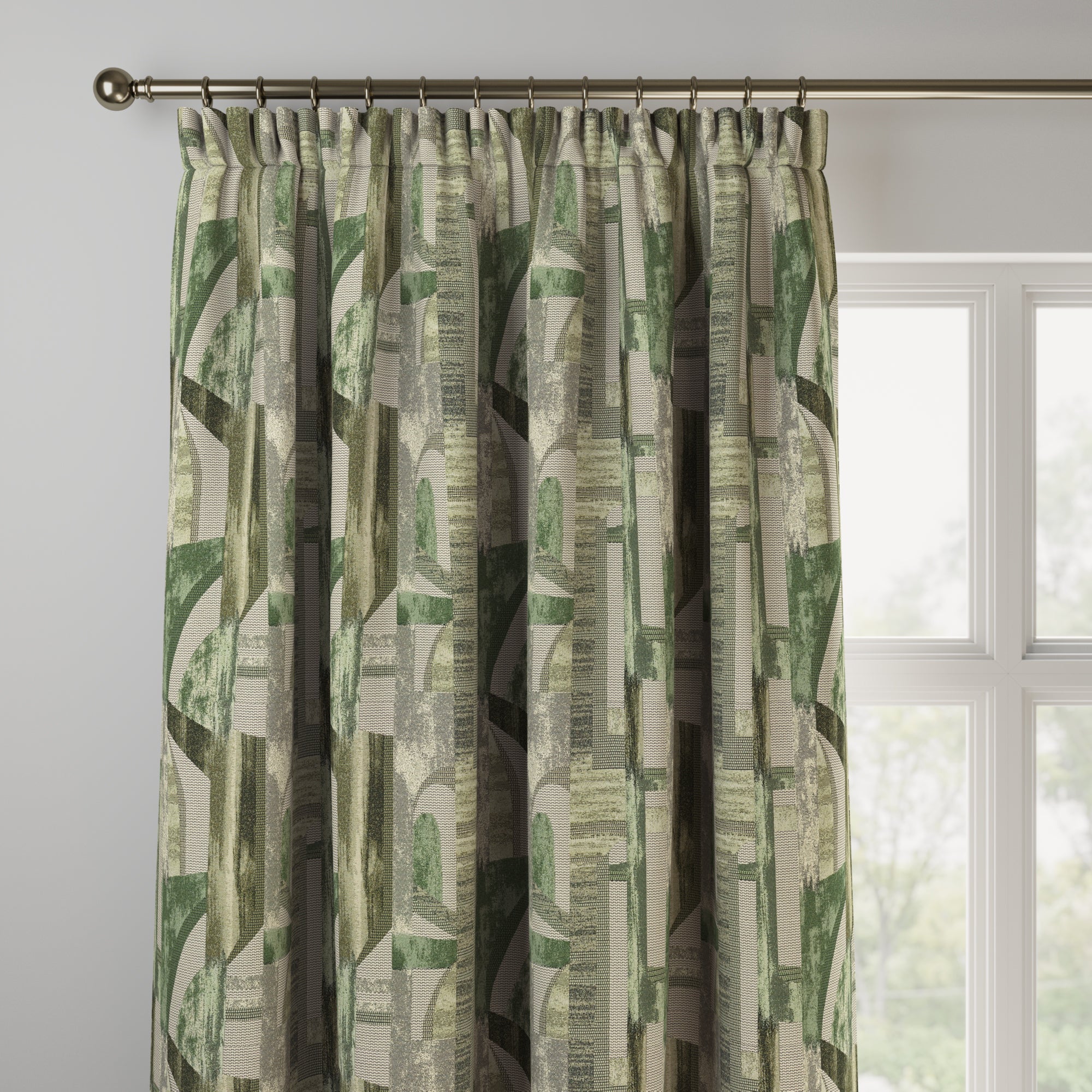 Dassau Made to Measure Curtains Dessau Green