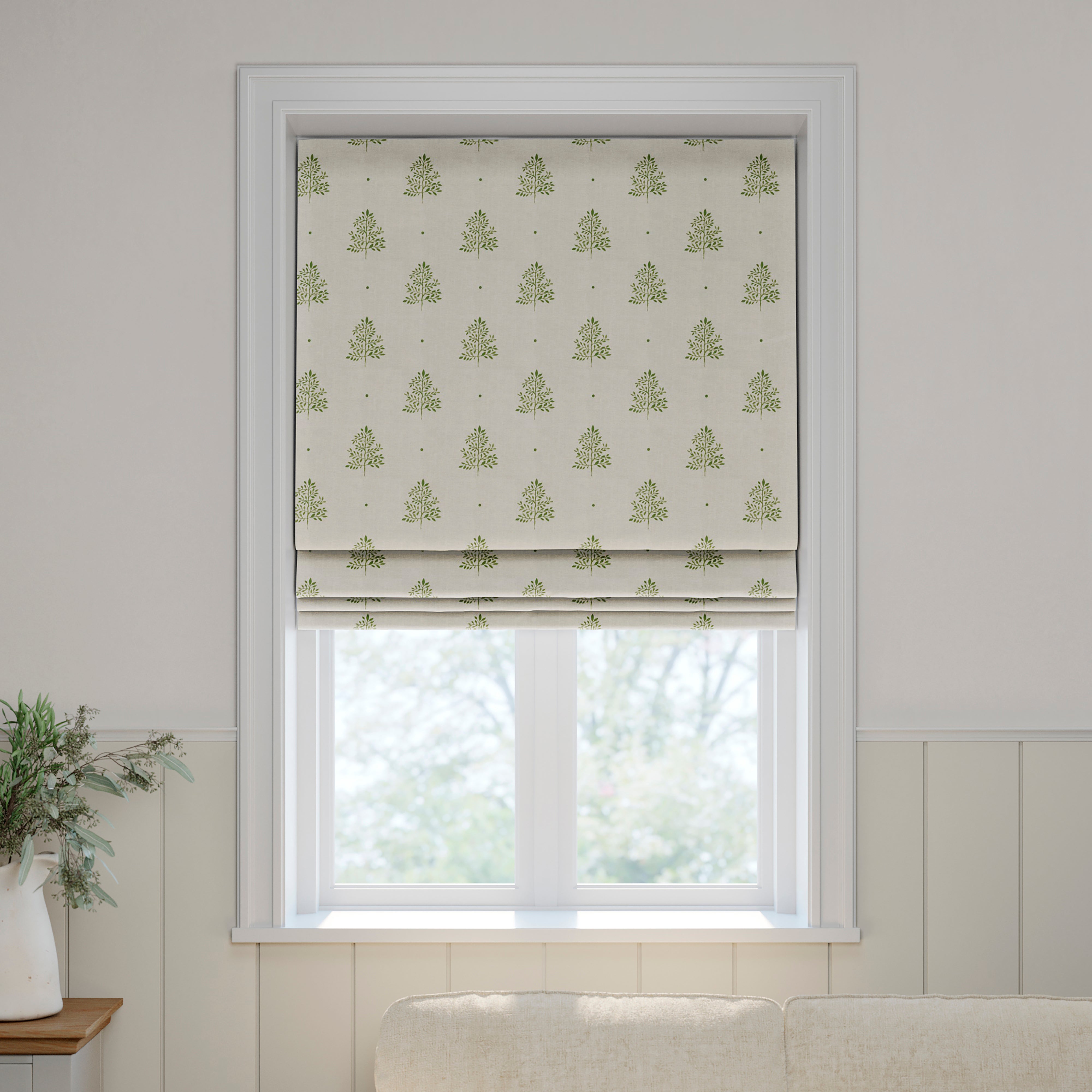 Emily Bond Zachary Made to Measure Roman Blind Emily Bond Zachary Sage