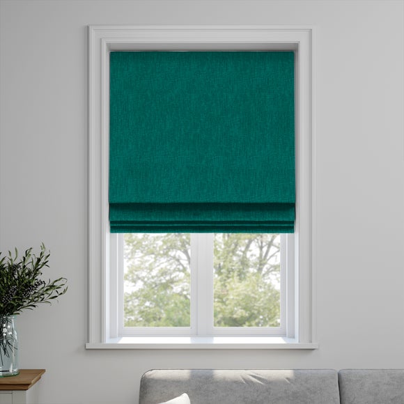 Lienna Made to Measure Roman Blind Lienna Peacock