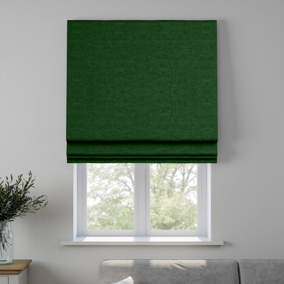Luxury Velvet Made to Measure Roman Blind Lux Velvet Jade