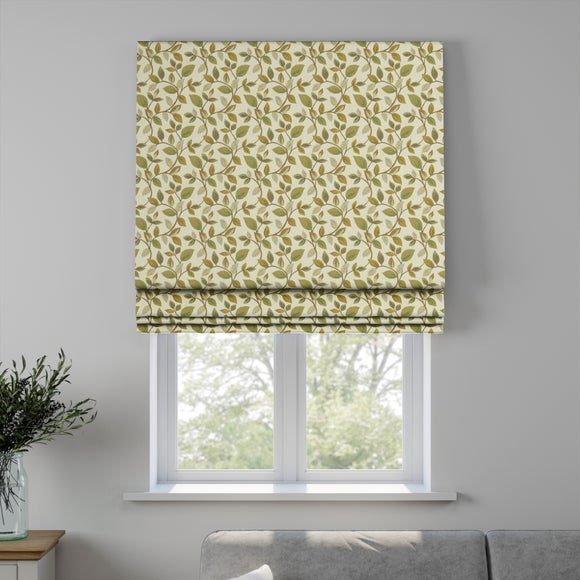 Vercelli Made to Measure Roman Blind Vercelli Verdigris
