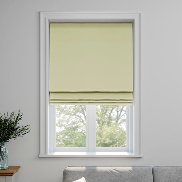 Panama Plain Made to Measure Roman Blind Panama Sage