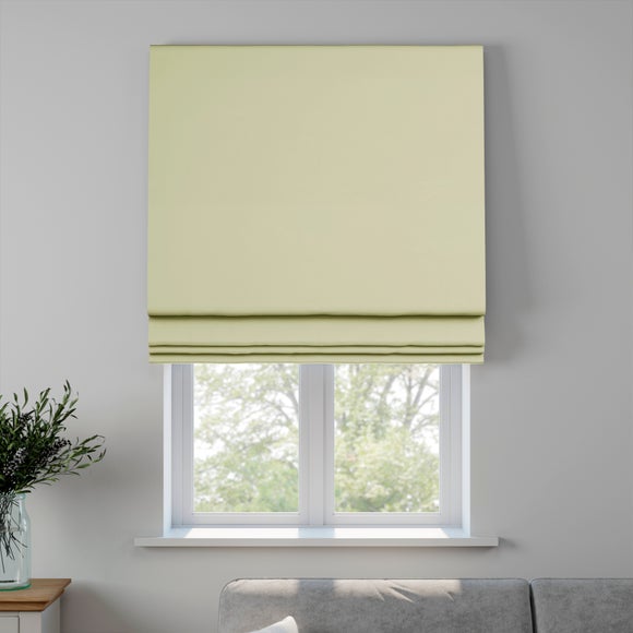 Panama Plain Made to Measure Roman Blind Panama Sage