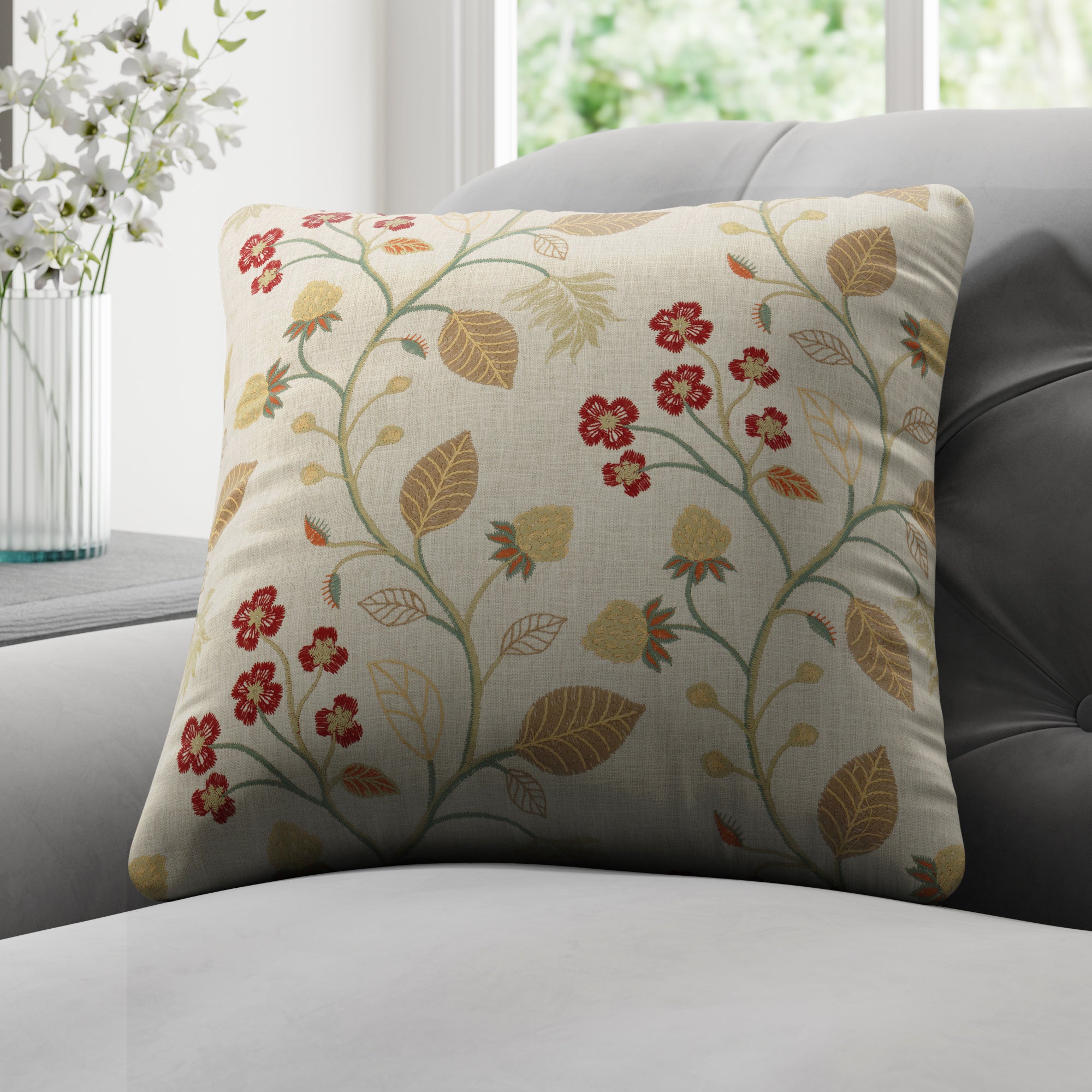 Edgehill Made to Order Cushion Cover Edgehill Chintz