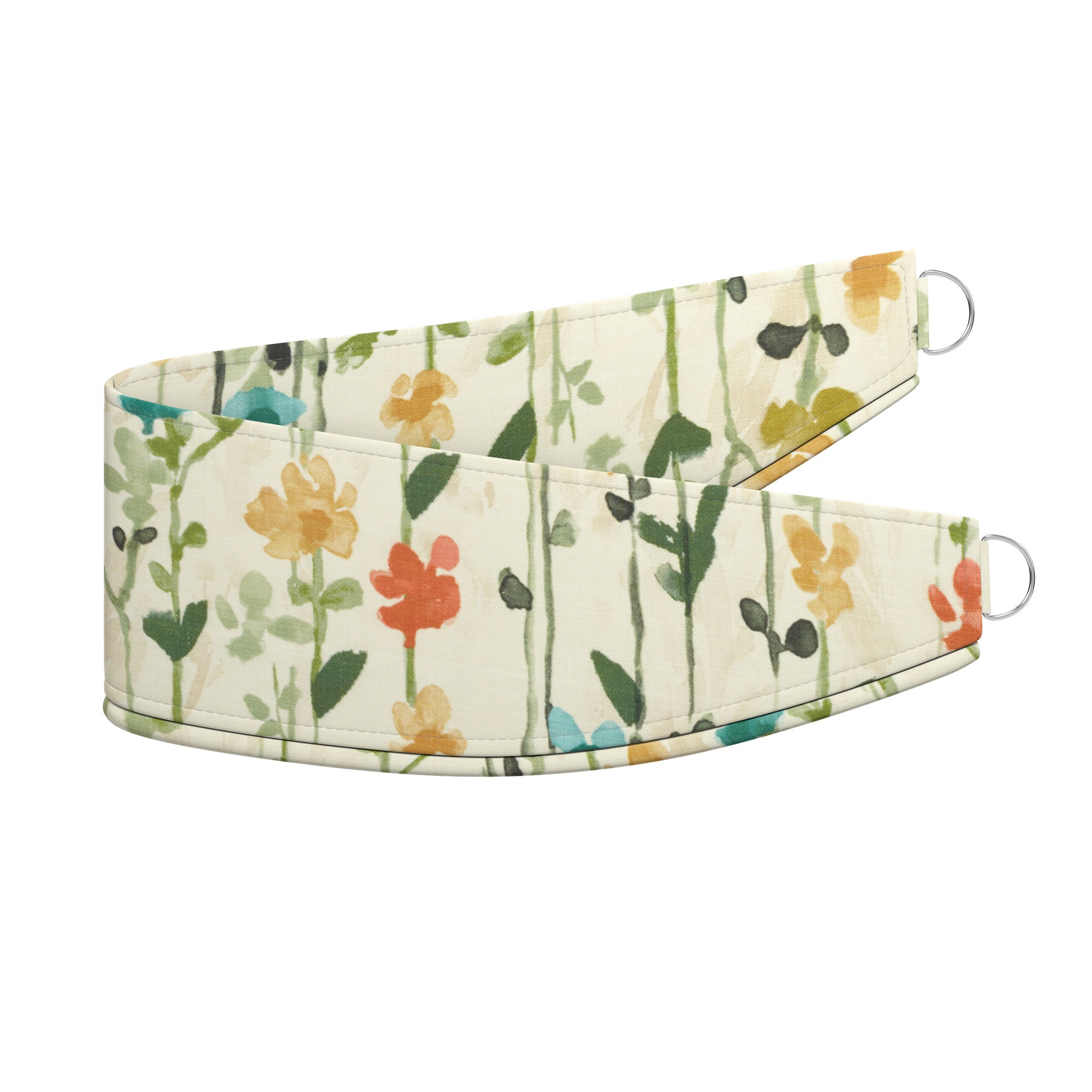 Woodland Floral Made to Order Tieback Woodland Floral Green