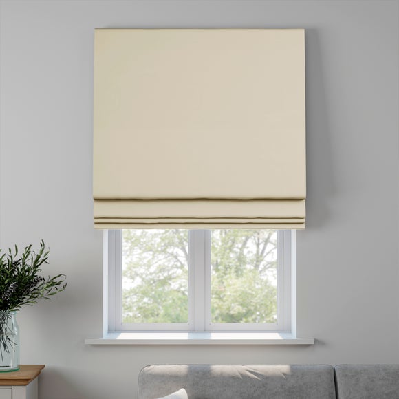 Panama Plain Made to Measure Roman Blind Panama Natural