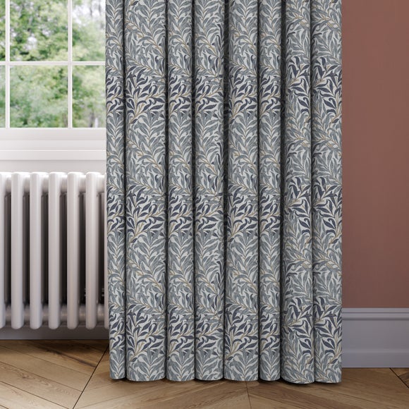 William Morris At Home Willow Bough Made to Measure Curtains William Morris Willow Bough Woven Ink