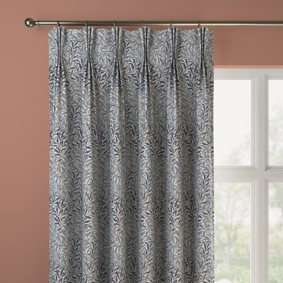 William Morris At Home Willow Bough Made to Measure Curtains William Morris Willow Bough Woven Ink
