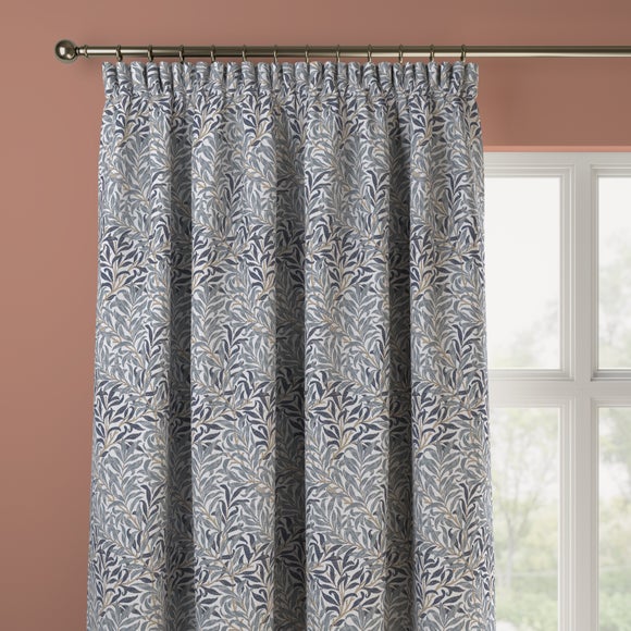 William Morris At Home Willow Bough Made to Measure Curtains William Morris Willow Bough Woven Ink