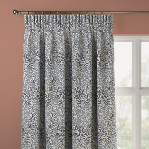 William Morris At Home Willow Bough Made to Measure Curtains William Morris Willow Bough Woven Ink