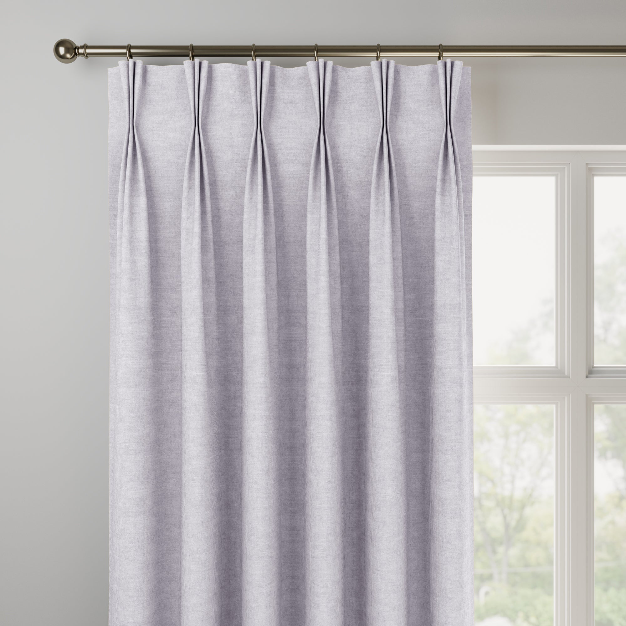 Luxury Velvet Made to Measure Curtains Lux Velvet White