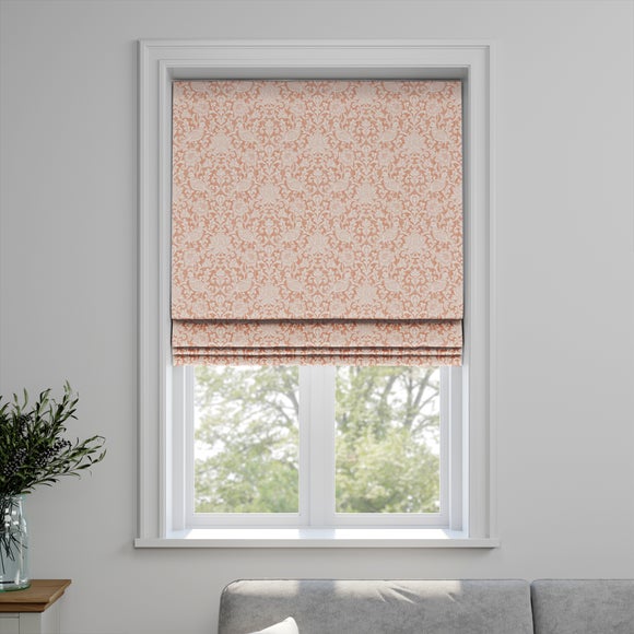Vichy Made to Measure Roman Blind Vichy Burnt Orange