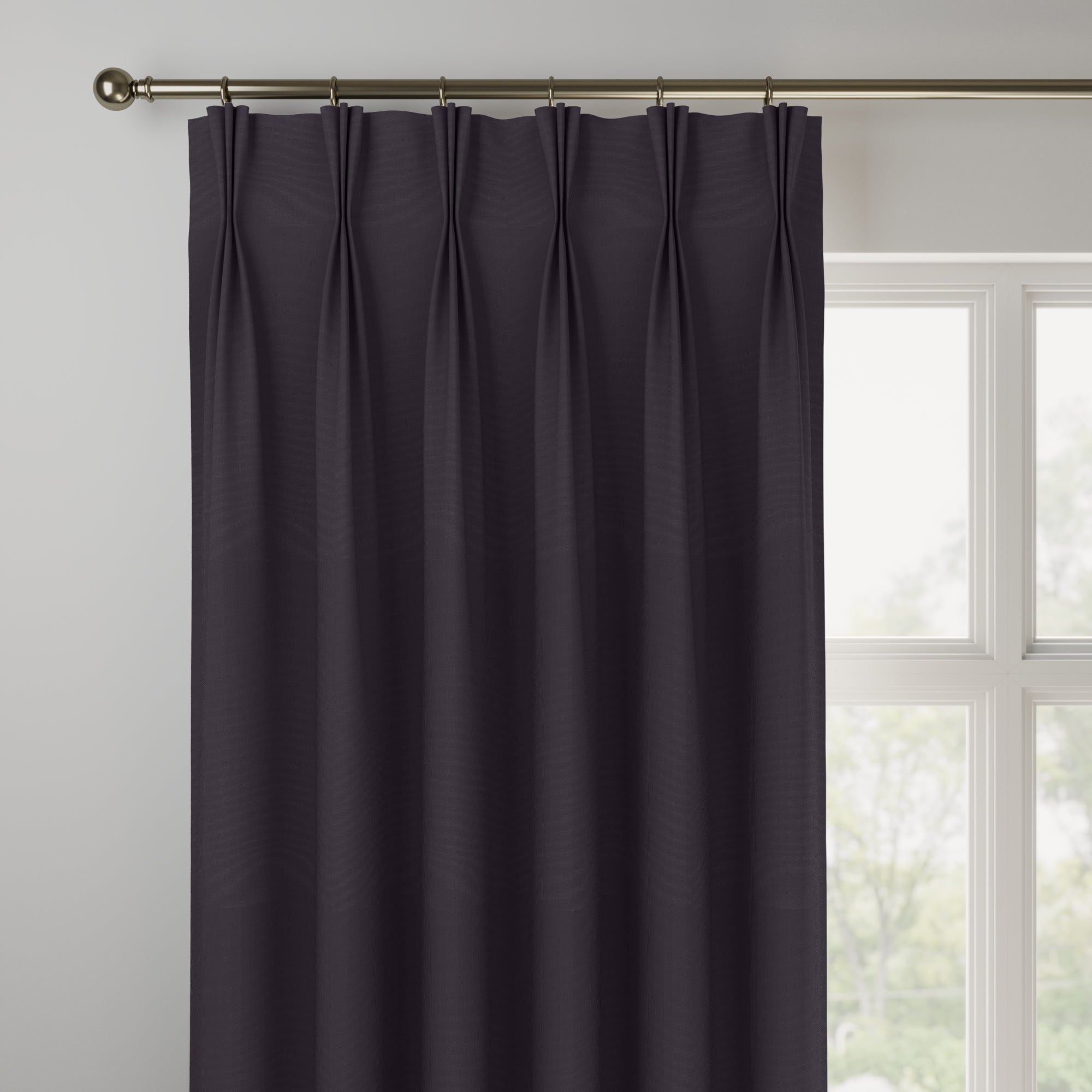 Panama Made to Measure Curtains Panama Noir