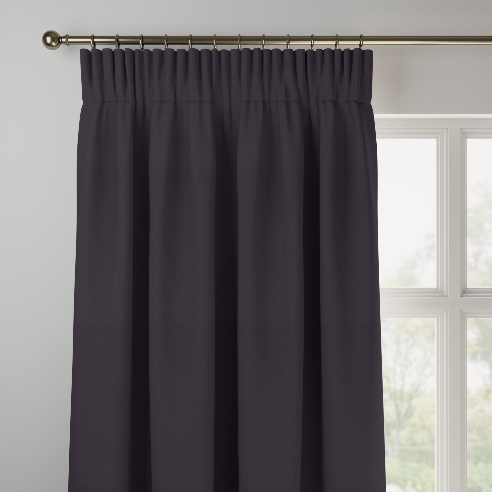 Panama Made to Measure Curtains Panama Noir