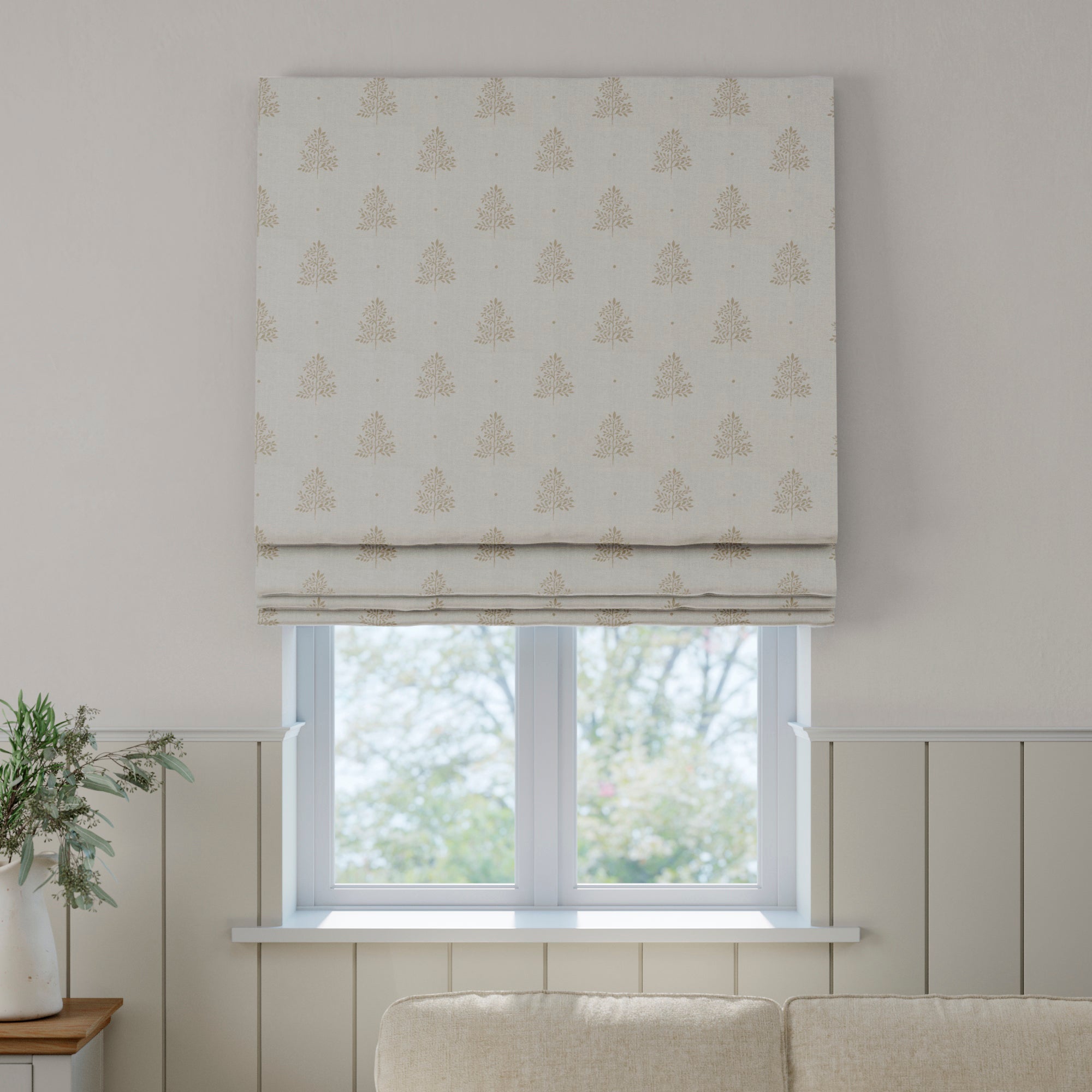 Emily Bond Zachary Made to Measure Roman Blind Emily Bond Zachary Linen