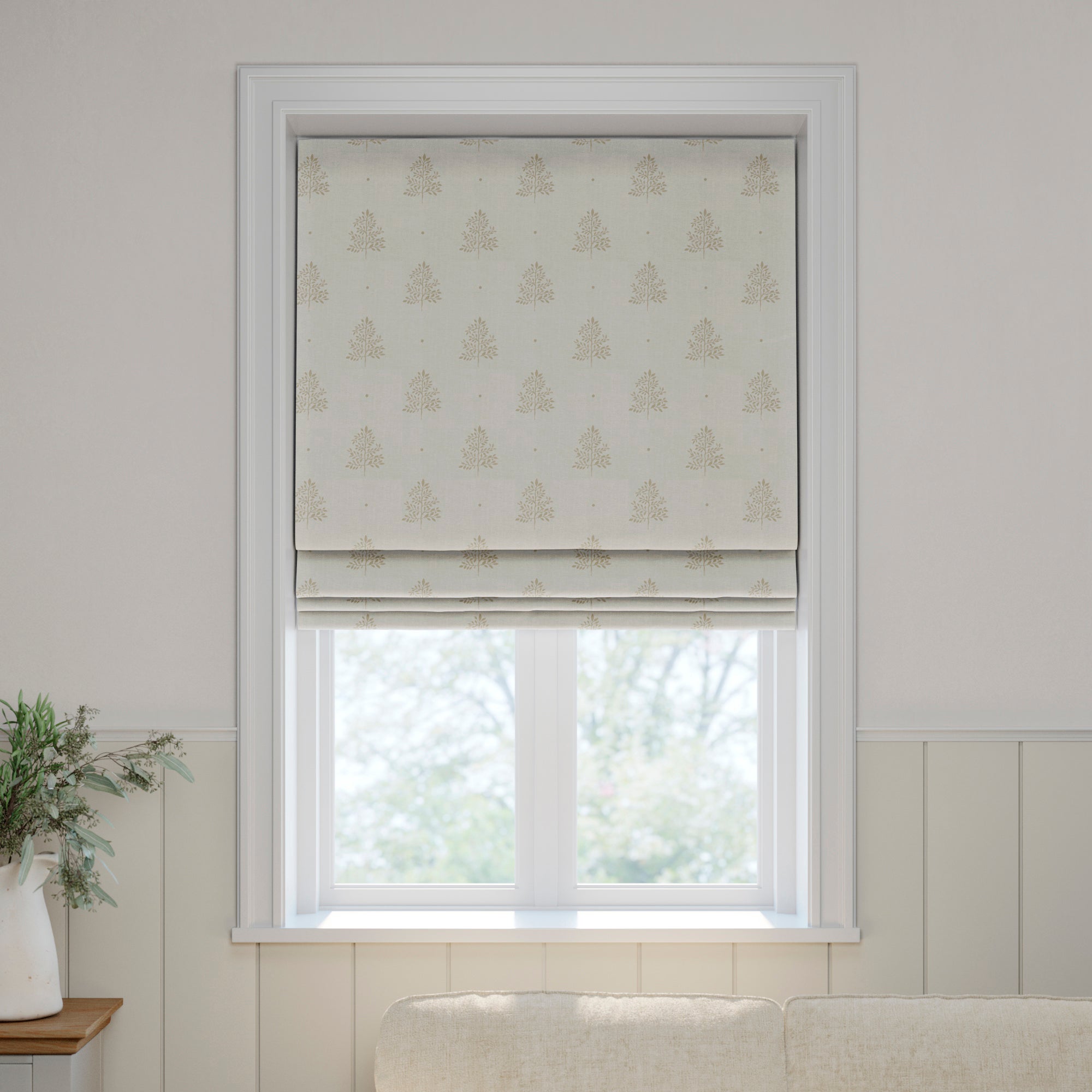 Emily Bond Zachary Made to Measure Roman Blind Emily Bond Zachary Linen