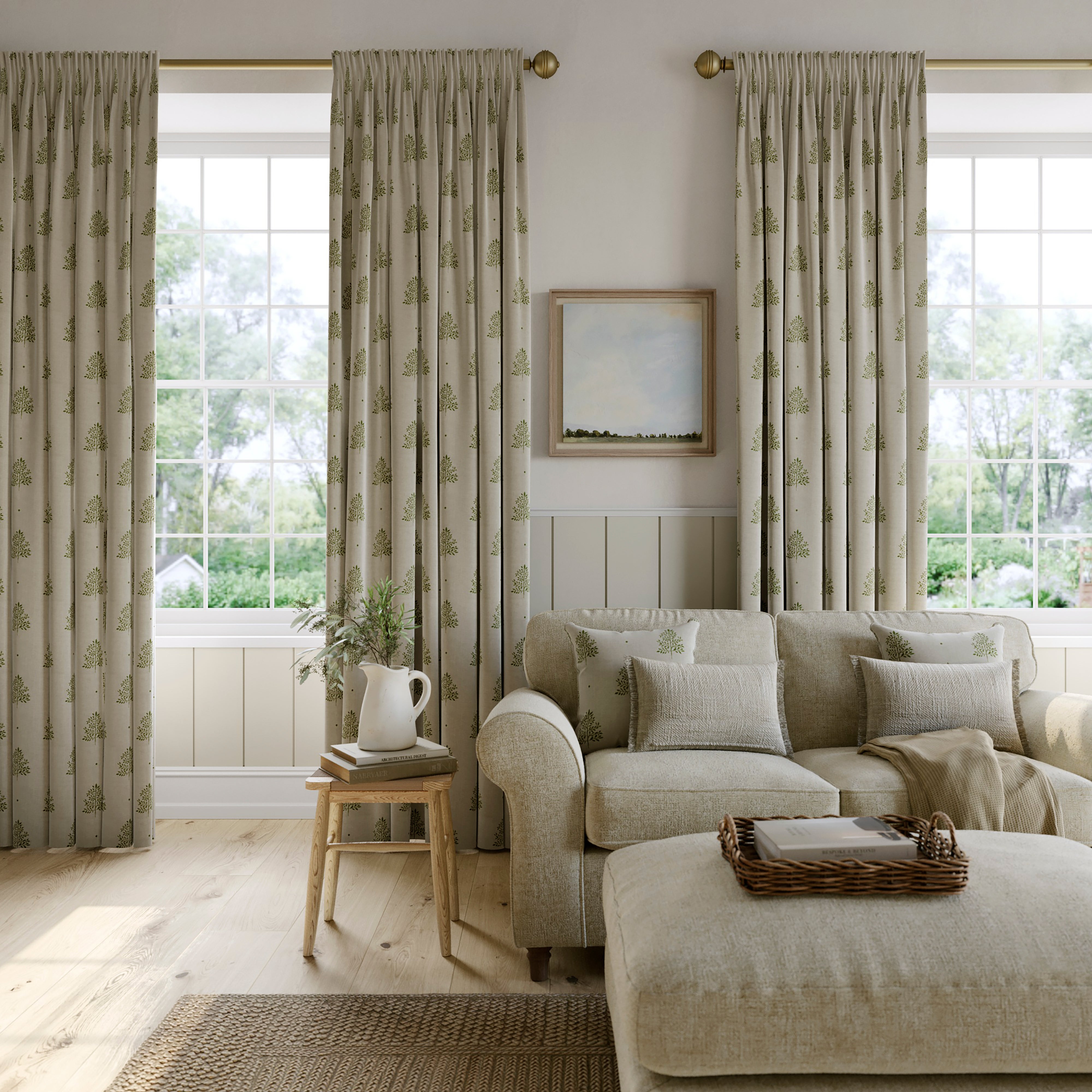 Emily Bond Zachary Made to Measure Curtains Emily Bond Zachary Sage