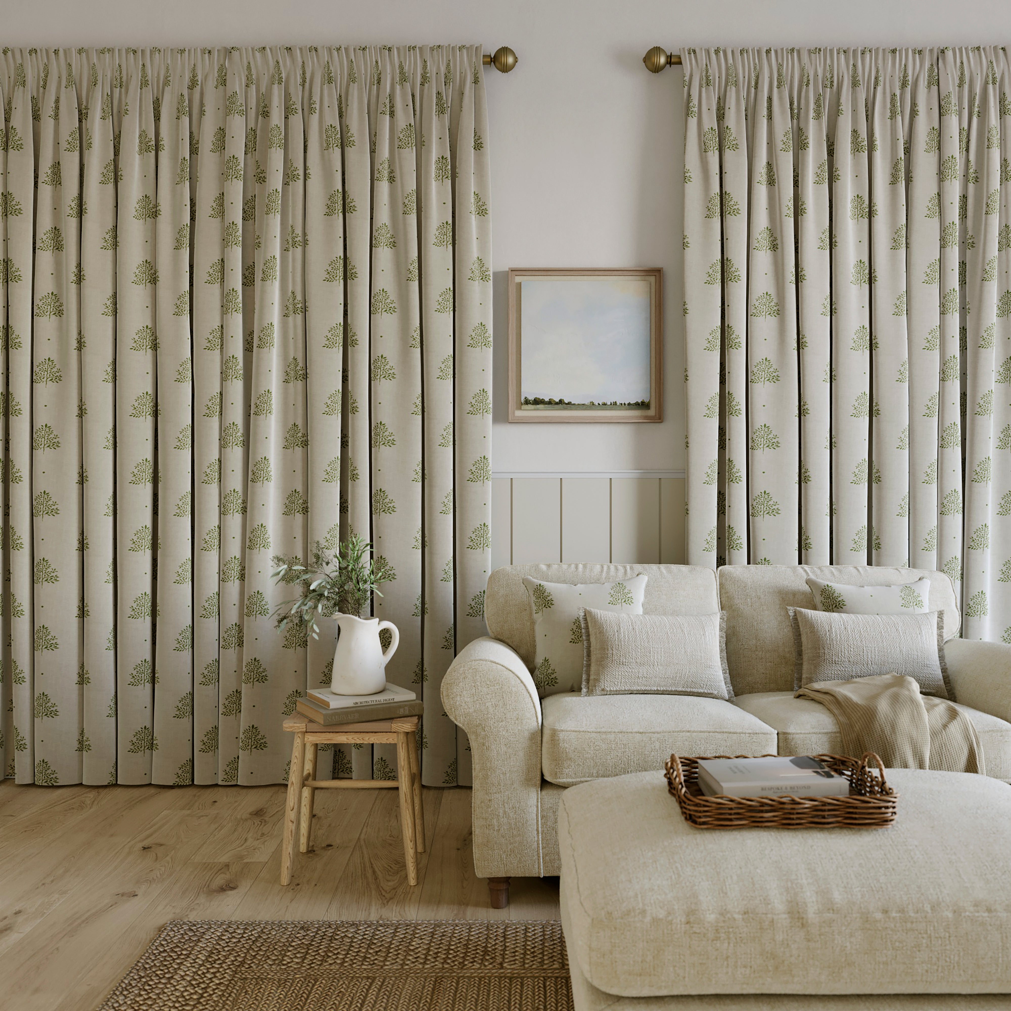 Emily Bond Zachary Made to Measure Curtains Emily Bond Zachary Sage