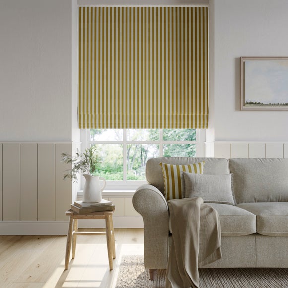 Emily Bond Elliot Made to Measure Roman Blind Emily Bond Elliot Ochre